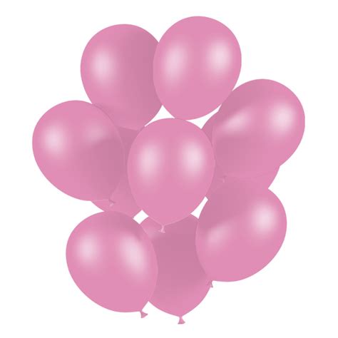 50 Ballons De Baudruche Biodégradable Rose 30 Cm