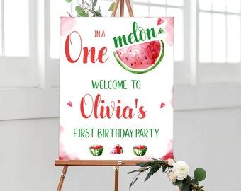 Editable St Birthday Party Welcome Sign Template Printable Etsy