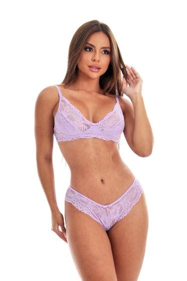 Kit Conjunto Lingerie Suti Refor Ado Calcinha Fio Duplo Emp Rio