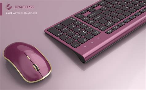 Wireless Keyboard Mouse Comboj Joyaccess 24g Compact And