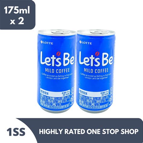 Lotte Lets Be Mild Coffee 175m x 2 | Lazada PH