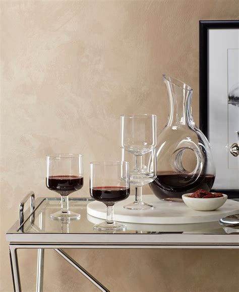 Lenox Tuscany Classics Stackable Wine Glass Set 4 Piece Macy S