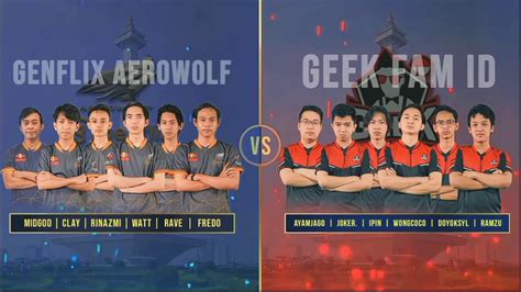 GENFLIX AEROWOLF VS GEEK FAM ID MATCH 1 MPL INVITATIONAL 4 NATION CUP