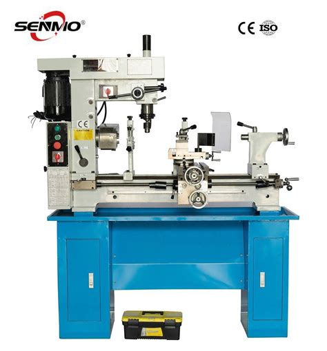 Hq500 Benchtop Lathe Machine With Combined Milling Function Senmo Brand