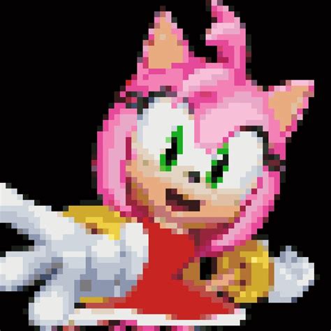 Amy Rose Pixel Art