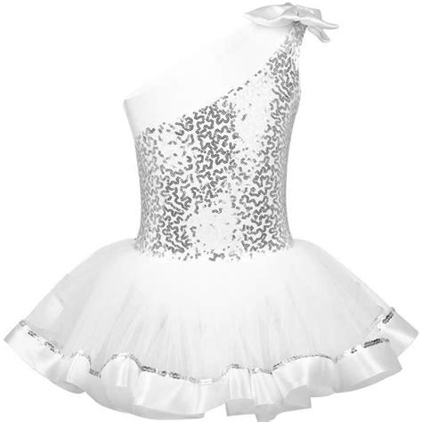 Tutu Danse Classique Fille Leotard Ballet Paillette Bodysuit Dancewear