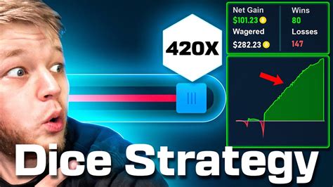 BEST DICE STRATEGY ON STAKE 2024 YouTube