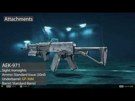 Battlefield 2042 AEK 971 All Weapon Animations And Breakdown YouTube