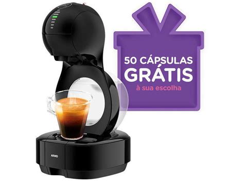 Cafeteira Expresso De C Psula Arno Nescaf Dolce Gusto Lumio Preta