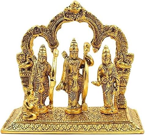 Amazon Ram Darbar Murti With Ram Lakshman Sita And Hanuman For