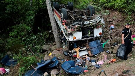 Bus Jatuh Ke Jurang Di Nikaragua 16 Orang Tewas Foto Tempo Co