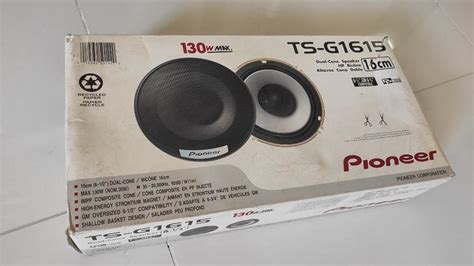 Pioneer TS G1615 Speakers Auto Speakers Car Parts Accessories Audio