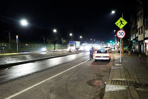 5 5 kilómetros de nuevo alumbrado público led para la Avenida Mutis