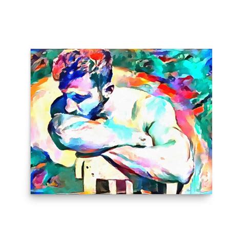 Gay Art Print Gay Male Art Homoerotic Art Gay Artist Etsy