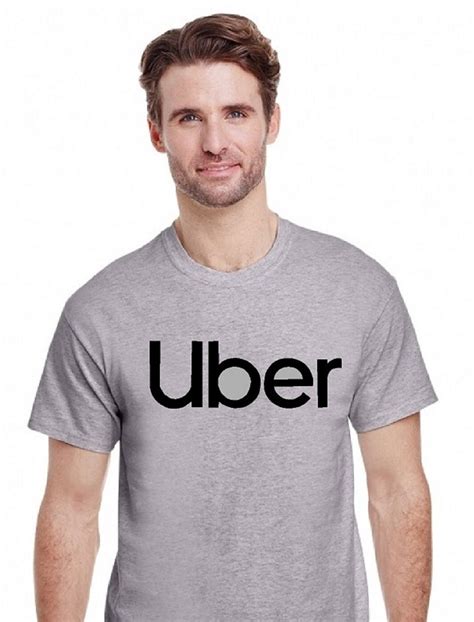 Uber Logo Design Printing on T-shirt as Pictures - Etsy