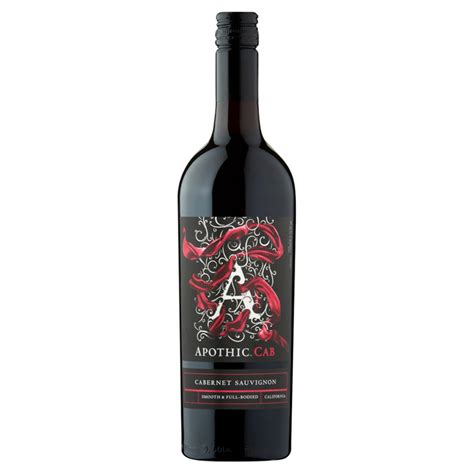 Apothic Cab Cabernet Sauvignon 750ml Red Wine Iceland Foods