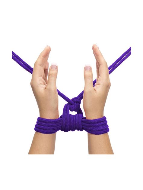 Cuerda Er Tica Para Bondage Shibari Sex Shop Mayoristas Color Violeta