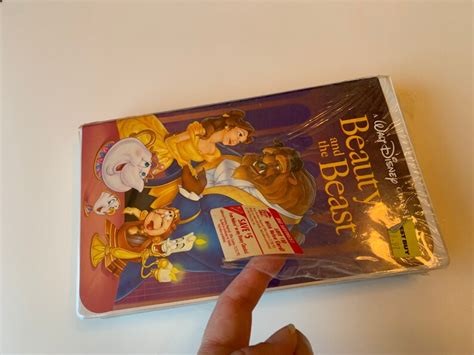 Disney Vhs Case Beauty And The Beast Black Diamond Collection 1990s