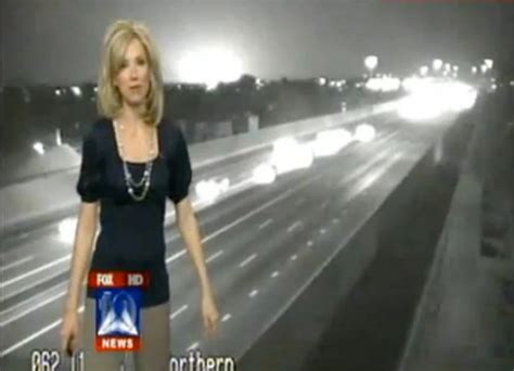 Mysterious Light Flashes During Live Traffic Report On Phoenix ...