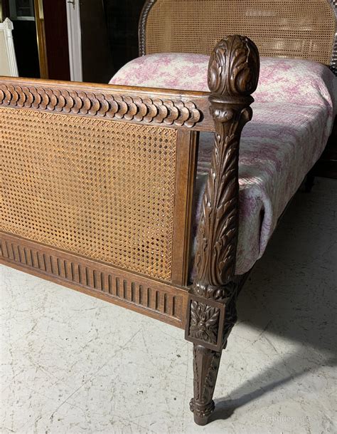 Carved Oak French Bergere Bed Antiques Atlas