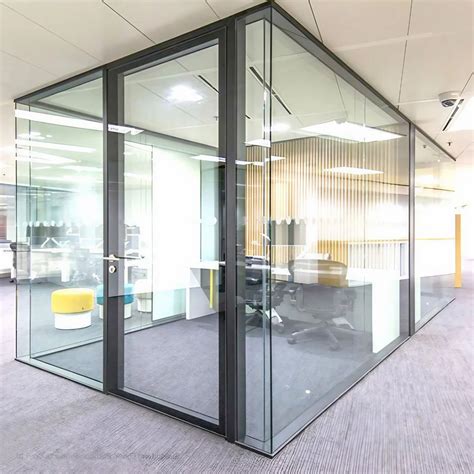 Clear Modular Aluminium Glass Partition For Office At Rs Sq Ft In Pune