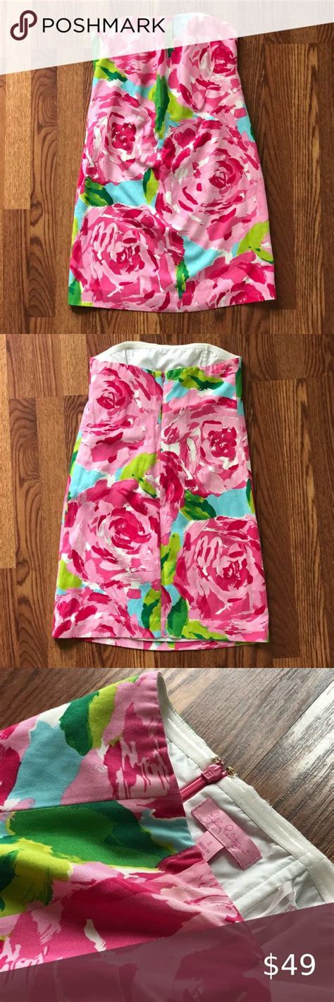 Lilly Pulitzer Keetan Dress In “hotty Pink First Impressions” Size 2 Lilly Pulitzer Lillies