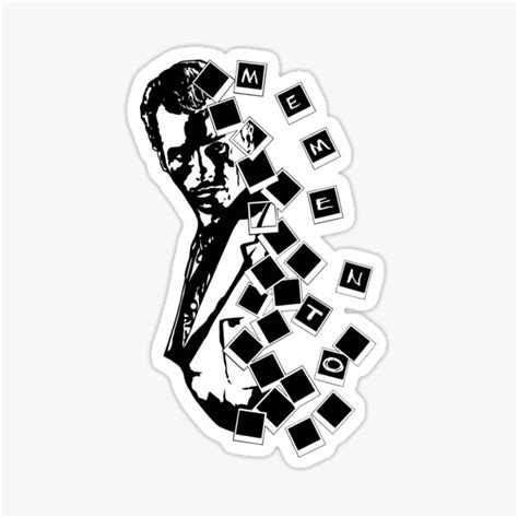 "Memento movie white" Sticker for Sale by LapinMagnetik | Redbubble