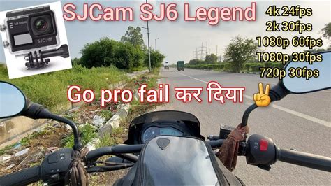 SJCAM SJ6 Legend Action Camera Video Test And Review Best Budget