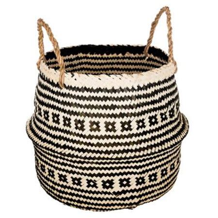 Panier De Rangement Seagrass 31x31cm Naturel