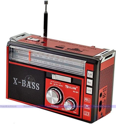 Радиоприёмник Golon RX-381BT X-Bass купить оптом в Москве