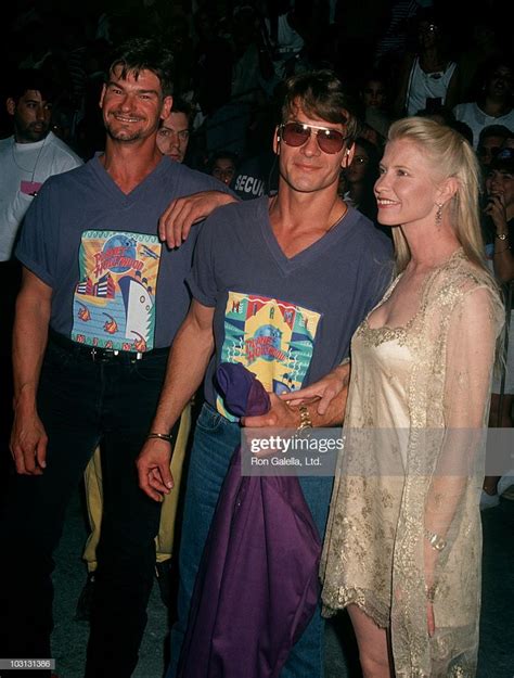 Nachrichtenfoto : Actors Don Swayze and Patrick Swayze and wife ...