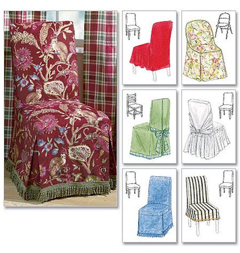 Dining Chair Slipcover Sewing Pattern