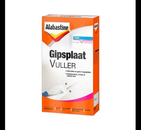 Alabastine Gipsplaat Vuller Poeder Bestellen Decoprof Nl