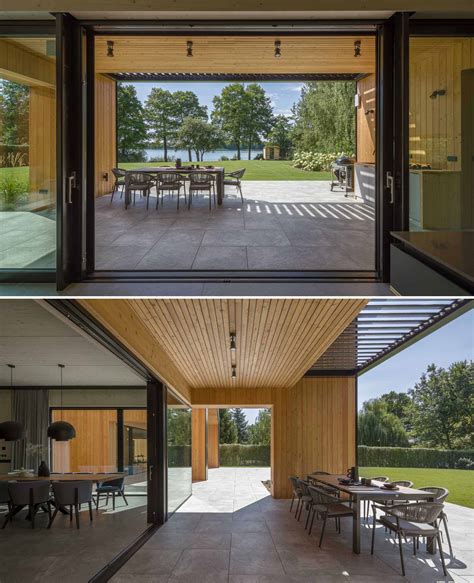 A House Designed Like Two Barns Beside Each Other | ArchUp