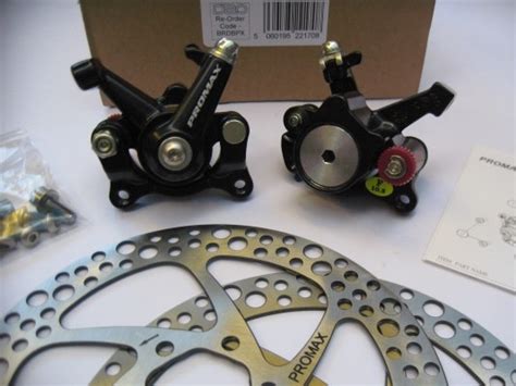 Set Of Promax Dsk 400 Mechanical Floating Disc Brake Set Calipers