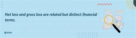 net loss overview key components  examples wall street oasis