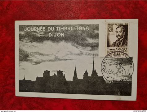 Autres Non Class S Carte Journee Du Timbre Dijon Etienne Arago