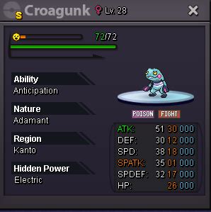 Shiny Croagunk 30 Atk [ENDED] - Shiny and Special Pokémon - Silver ...