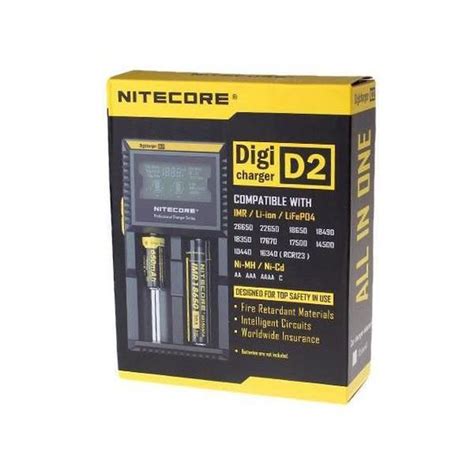 Chargeur accu D2 pour cigarette électronique Nitecore Cdiscount Au