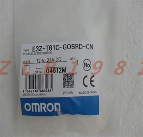 One New Omron Photoelectric Switch E Z T C Gosrd Cn Ebay