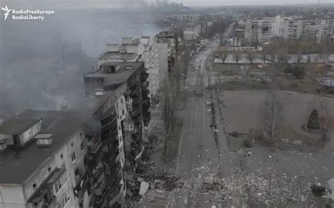 Guerra In Ucraina Le Immagini Di Distruzione Dal Drone Video Sky Tg