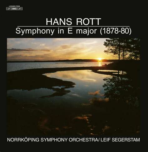 Symphonie E Dur G Exklusiv F R Jpc Hans Rott Lp