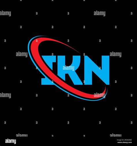 IKN logo. IKN letter. IKN letter logo design. Initials IKN logo linked ...