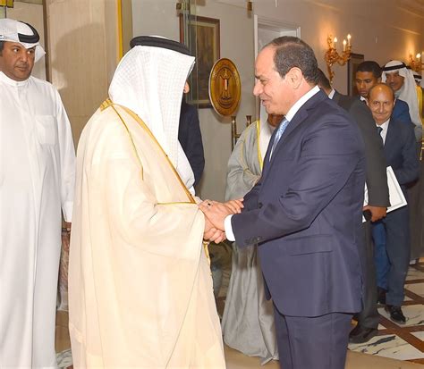 Kuwaiti Pm Meets Sisi Lauds Egypts Pivotal Role In Region Egypttoday