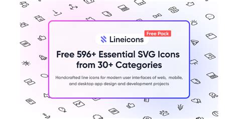 Figma Free Essential Line Icons Free Set Of High Quality And