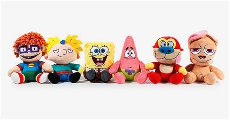 Nickalive Kidrobot Launches 90s Nickelodeon Phunny Plush Line