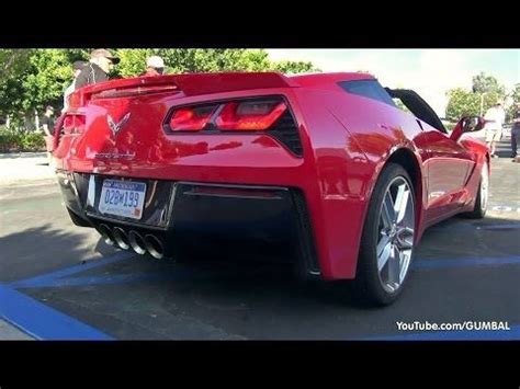 2014 Corvette C7 Stingray Start Up Exhaust SOUNDS YouTube