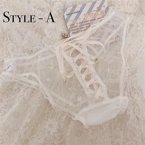 White Lace Lingerie Sexy Cute Romantic Handmade Underwear Etsy