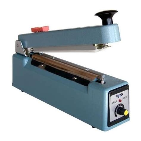 Manual Impulse Bag Sealer With Cutter Heavy Duty Housing And Copper Transformer With Repair Kit