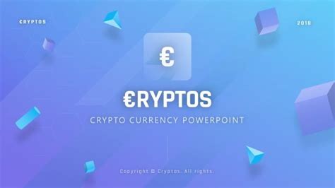 Crypto PowerPoint Design MagicHat Design